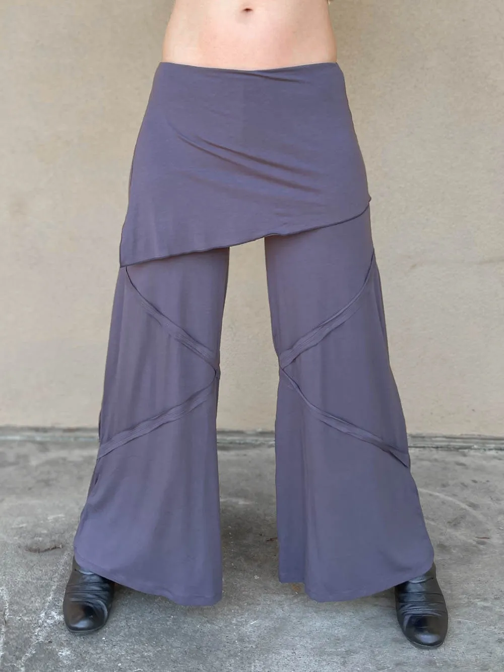 Wide Leg Panel Pant