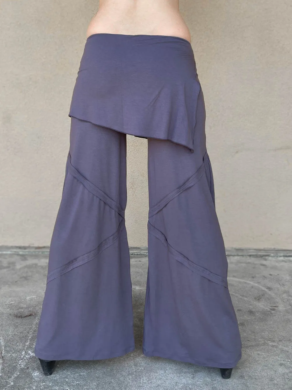 Wide Leg Panel Pant