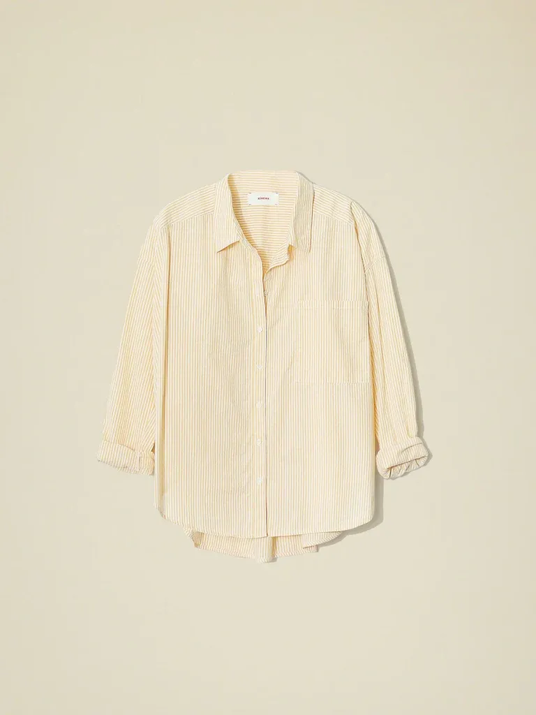 Xirena - Jordy Shirt In Butter Stripe