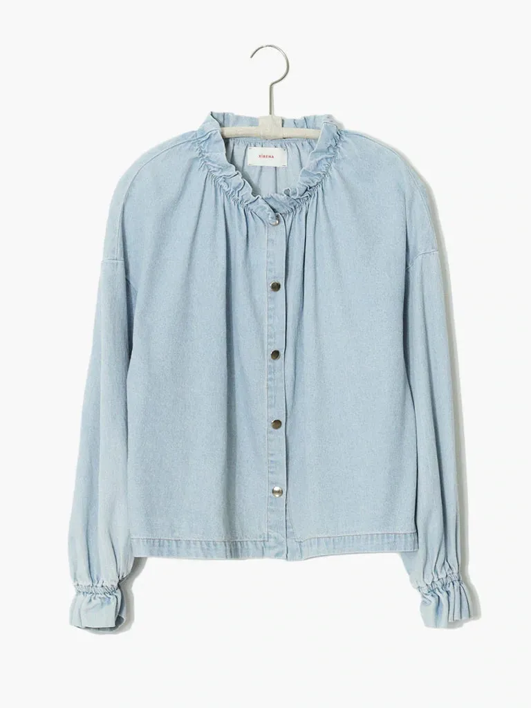 Xirena - Trudy Shirt in Blue Dove