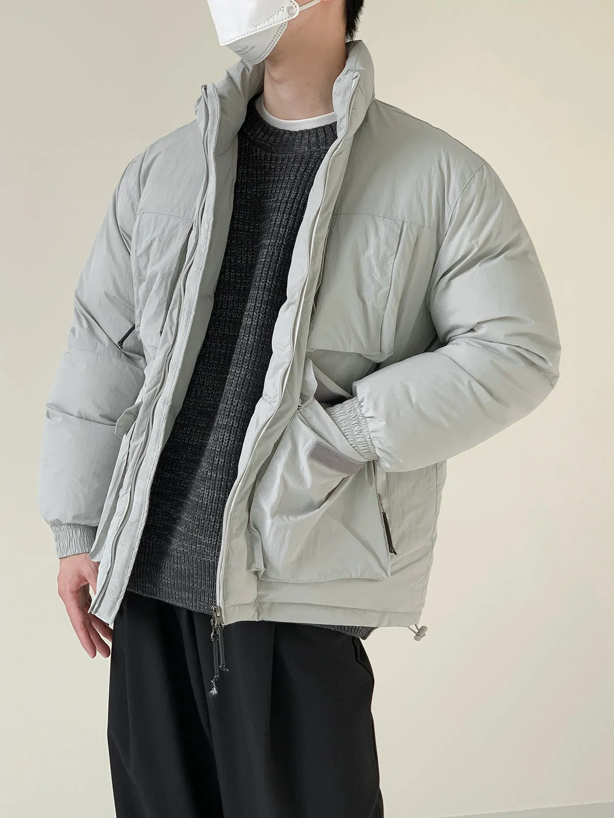 Zhou Functional Style Puffer Jacket