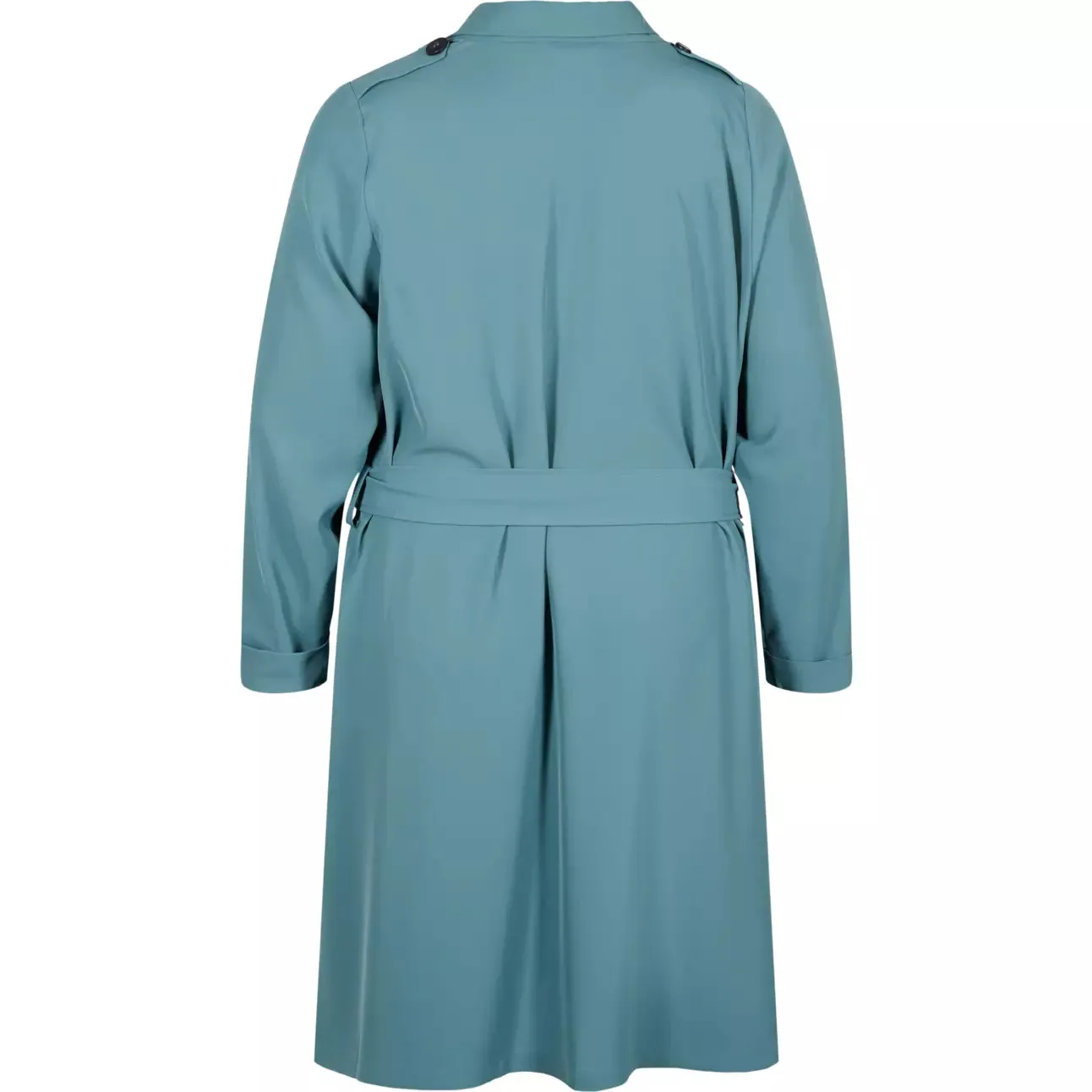 Zizzi Trench Coat in Sage Green